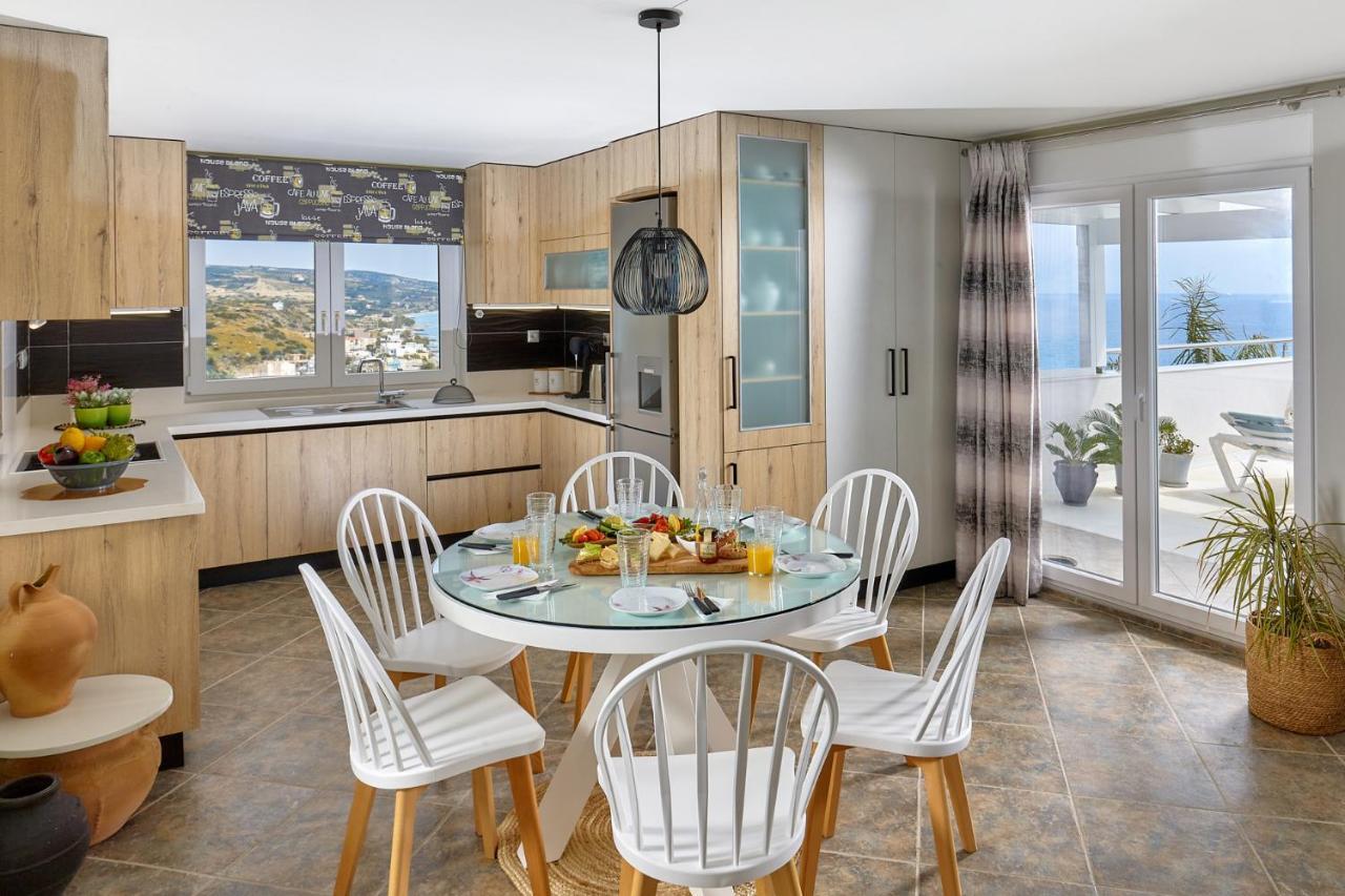 Breathtaking Sea View Flat In South Crete Διαμέρισμα Κερατόκαμπος Εξωτερικό φωτογραφία